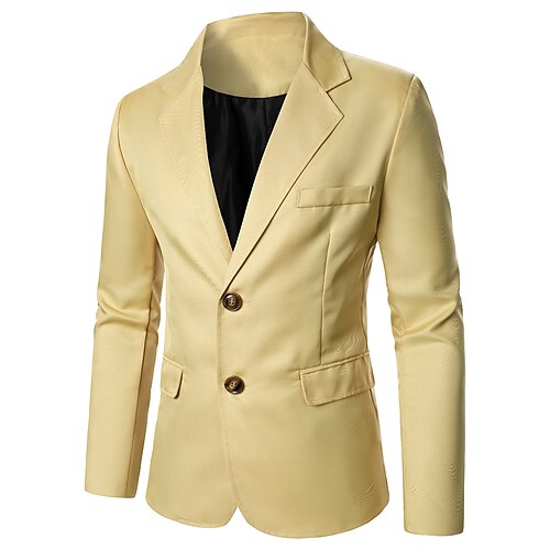 Hombre chaqueta Chaqueta deportiva Fiesta Negocio Recto 1 botón Cuello Camisero Negocios Casual Chaqueta Ropa de calle Floral Amarillo
Hombre chaqueta Chaqueta deportiva Fiesta Negocio Recto 1 botón Cuello Camisero Negocios Casual Chaqueta Ropa de calle Floral Amarillo