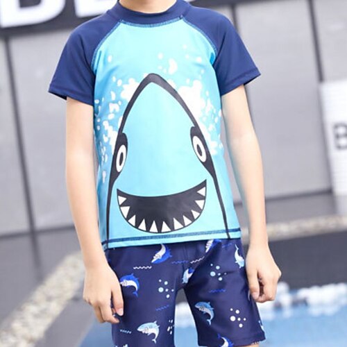 Kids Boys Two Piece Swimwear Swimming Shark Active Print Bathing Suits 3-8 Years Summer Blue
Kids Boys Two Piece Swimwear Swimming Shark Active Print Bathing Suits 3-8 Years Summer Blue