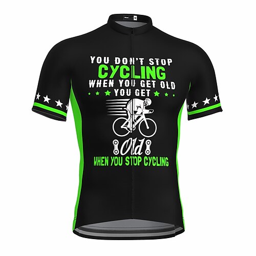 21Grams Men's Cycling Jersey Short Sleeve Bike Top with 3 Rear Pockets Mountain Bike MTB Road Bike Cycling Breathable Quick Dry Moisture Wicking Reflective Strips Black Yellow Sky Blue Graphic
21Grams Men's Cycling Jersey Short Sleeve Bike Top with 3 Rear Pockets Mountain Bike MTB Road Bike Cycling Breathable Quick Dry Moisture Wicking Reflective Strips Black Yellow Sky Blue Graphic