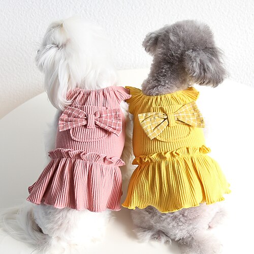 Pet Dog Dress Clothes Corduroy Vest Small Dog Puppy Cat Skirt Autumn Winter Pet Cute Costume Pet Clothes Coat Jacket Dresses
Pet Dog Dress Clothes Corduroy Vest Small Dog Puppy Cat Skirt Autumn Winter Pet Cute Costume Pet Clothes Coat Jacket Dresses