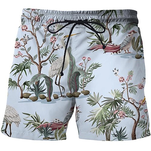 Men's Casual Fashion Shorts Beach Shorts 3D Print Elastic Drawstring Design Knee Length Pants Daily Holiday Micro-elastic Graphic Flower / Floral Comfort Soft Mid Waist Black and Green Grass Green
Men's Casual Fashion Shorts Beach Shorts 3D Print Elastic Drawstring Design Knee Length Pants Daily Holiday Micro-elastic Graphic Flower / Floral Comfort Soft Mid Waist Black and Green Grass Green