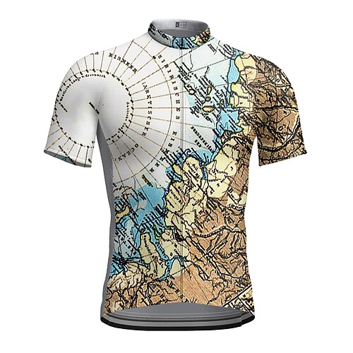 21Grams Men's Cycling Jersey Short Sleeve Bike Top with 3 Rear Pockets Mountain Bike MTB Road Bike Cycling Breathable Quick Dry Moisture Wicking Reflective Strips Yellow Graphic Polyester Spandex
21Grams Men's Cycling Jersey Short Sleeve Bike Top with 3 Rear Pockets Mountain Bike MTB Road Bike Cycling Breathable Quick Dry Moisture Wicking Reflective Strips Yellow Graphic Polyester Spandex