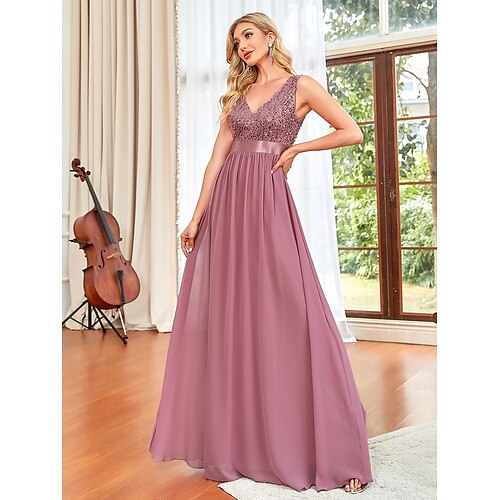 Linea-A Abiti da ballo Elegante Vestito Invitati del matrimonio Lungo Senza maniche A V Chiffon V Indietro con Drappeggio Colore Puro 2023
Linea-A Abiti da ballo Elegante Vestito Invitati del matrimonio Lungo Senza maniche A V Chiffon V Indietro con Drappeggio Colore Puro 2023