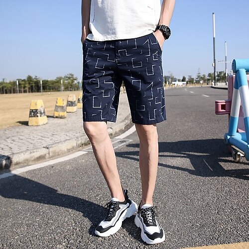 Men's Simple Shorts Chinos Cargo Pants Pocket Print Short Pants Casual Inelastic Geometry Cycling Breathable Mid Waist ArmyGreen Blue Black Gray Khaki 29 30 31 32 33
Men's Simple Shorts Chinos Cargo Pants Pocket Print Short Pants Casual Inelastic Geometry Cycling Breathable Mid Waist ArmyGreen Blue Black Gray Khaki 29 30 31 32 33