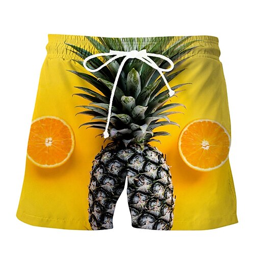 Men's Casual Fashion Shorts Beach Shorts 3D Print Elastic Drawstring Design Knee Length Pants Daily Holiday Micro-elastic Graphic Pineapple Comfort Soft Mid Waist Blue Orange Brown Yellow M L XL XXL
Men's Casual Fashion Shorts Beach Shorts 3D Print Elastic Drawstring Design Knee Length Pants Daily Holiday Micro-elastic Graphic Pineapple Comfort Soft Mid Waist Blue Orange Brown Yellow M L XL XXL