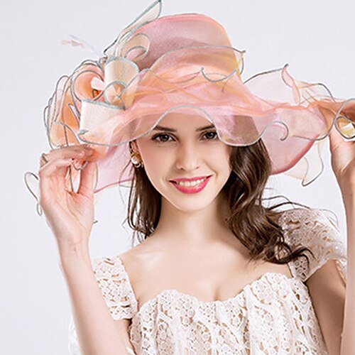 Women's Hat Bucket Hat Sun Hat Blue Purple Gold Party Outdoor Dailywear Floral Floral Portable Windproof Comfort
Women's Hat Bucket Hat Sun Hat Blue Purple Gold Party Outdoor Dailywear Floral Floral Portable Windproof Comfort