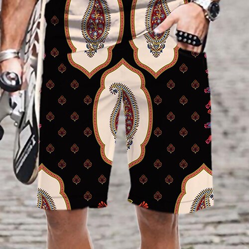 Men's Casual Fashion Shorts Beach Shorts 3D Print Elastic Drawstring Design Knee Length Pants Daily Holiday Micro-elastic Graphic Flower / Floral Comfort Soft Mid Waist Blue Black Royal Blue Brown
Men's Casual Fashion Shorts Beach Shorts 3D Print Elastic Drawstring Design Knee Length Pants Daily Holiday Micro-elastic Graphic Flower / Floral Comfort Soft Mid Waist Blue Black Royal Blue Brown