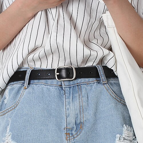 Women's Unisex PU Buckle Belt PU Leather Prong Buckle Plain Casual Classic Party Daily Black Brown Coffee
Women's Unisex PU Buckle Belt PU Leather Prong Buckle Plain Casual Classic Party Daily Black Brown Coffee