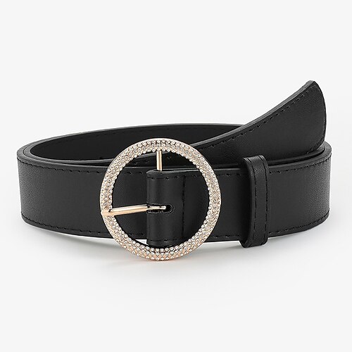 Women's Unisex PU Buckle Belt PU Leather Prong Buckle O-ring Casual Classic Party Daily Black Pink Red Brown
Women's Unisex PU Buckle Belt PU Leather Prong Buckle O-ring Casual Classic Party Daily Black Pink Red Brown