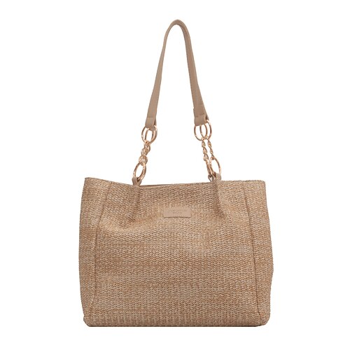 Women's Straw Bag Beach Bag Work Bag Tote Straw Zipper Vintage Daily Going out White Yellow Khaki Brown
Women's Straw Bag Beach Bag Work Bag Tote Straw Zipper Vintage Daily Going out White Yellow Khaki Brown
