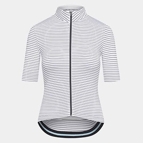 21Grams Women's Cycling Jersey Short Sleeve Bike Top with 3 Rear Pockets Mountain Bike MTB Road Bike Cycling Breathable Quick Dry Moisture Wicking Reflective Strips White Stripes Polyester Spandex
21Grams Women's Cycling Jersey Short Sleeve Bike Top with 3 Rear Pockets Mountain Bike MTB Road Bike Cycling Breathable Quick Dry Moisture Wicking Reflective Strips White Stripes Polyester Spandex