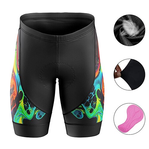 21Grams Women's Bike Shorts Cycling Padded Shorts Bike Padded Shorts / Chamois Mountain Bike MTB Road Bike Cycling Sports Graphic 3D Pad Cycling Breathable Quick Dry Black Yellow Polyester Spandex
21Grams Women's Bike Shorts Cycling Padded Shorts Bike Padded Shorts / Chamois Mountain Bike MTB Road Bike Cycling Sports Graphic 3D Pad Cycling Breathable Quick Dry Black Yellow Polyester Spandex
