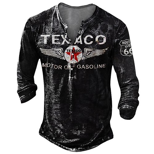 Men's Henley Shirt Tee T shirt 3D Print Graphic Star Plus Size Henley Casual Daily Button-Down Print Long Sleeve Tops Casual Retro Designer Military Black Gray Army Green
Men's Henley Shirt Tee T shirt 3D Print Graphic Star Plus Size Henley Casual Daily Button-Down Print Long Sleeve Tops Casual Retro Designer Military Black Gray Army Green