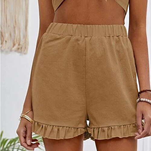 Dame Shorts Rosa Vin Militærgrønn Medium Midje Avslappet / Sportslig treningsklær Avslappet Helg Drapering Mikroelastisk Kort Komfort عادي S M L XL XXL
Dame Shorts Rosa Vin Militærgrønn Medium Midje Avslappet / Sportslig treningsklær Avslappet Helg Drapering Mikroelastisk Kort Komfort عادي S M L XL XXL