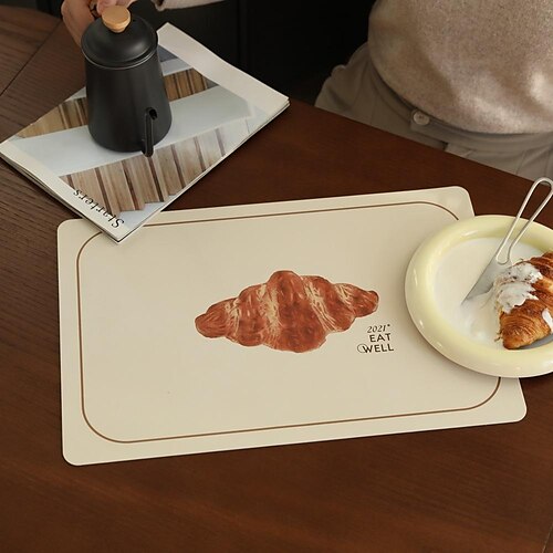 Placemat Table Mat for Dining Kitchen Plate Cup Glass, Non-Slip Woven Vinyl Heat-Resistant Anti-Skid Washable Kitchen Table Mats Durable
Placemat Table Mat for Dining Kitchen Plate Cup Glass, Non-Slip Woven Vinyl Heat-Resistant Anti-Skid Washable Kitchen Table Mats Durable