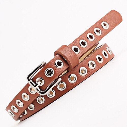 Women's Belt PU Black Brown Waist Belt Daily Work Pure Color / Vintage / Spring / Summer / Fall / Winter
Women's Belt PU Black Brown Waist Belt Daily Work Pure Color / Vintage / Spring / Summer / Fall / Winter