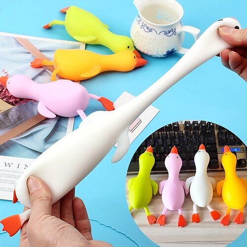 6 pcs Fidget Toy Decompression Slow Rebound Pinch Toy Cute Little Duck Animals Pinch Anti-Stress Squishy Toy Adult Teenager Gift
6 pcs Fidget Toy Decompression Slow Rebound Pinch Toy Cute Little Duck Animals Pinch Anti-Stress Squishy Toy Adult Teenager Gift