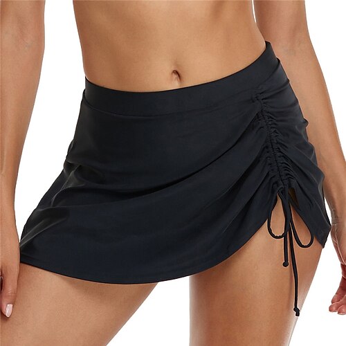 Women's Swimwear Cover Up Swim Shorts Normal Swimsuit High Waist Elastic Waist High Waisted Pure Color Black Blue Bathing Suits Sports Neutral Casual / Vacation / Modern / New
Women's Swimwear Cover Up Swim Shorts Normal Swimsuit High Waist Elastic Waist High Waisted Pure Color Black Blue Bathing Suits Sports Neutral Casual / Vacation / Modern / New