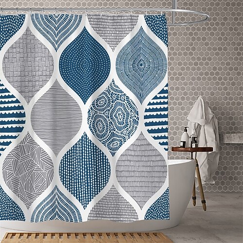Waterproof Fabric Shower Curtain Bathroom Decoration and Modern and Geometric.The Design is Beautiful and DurableWhich makes Your Home More Beautiful.
Waterproof Fabric Shower Curtain Bathroom Decoration and Modern and Geometric.The Design is Beautiful and DurableWhich makes Your Home More Beautiful.