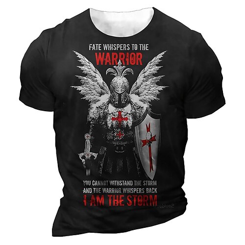 Herren Unisex T Shirt Grafik-Drucke Soldier Rundhalsausschnitt Schwarz 3D-Druck Outdoor Strasse Kurzarm Bedruckt Bekleidung Sport Designer Casual Groß und hoch / Sommer / Sommer
Herren Unisex T Shirt Grafik-Drucke Soldier Rundhalsausschnitt Schwarz 3D-Druck Outdoor Strasse Kurzarm Bedruckt Bekleidung Sport Designer Casual Groß und hoch / Sommer / Sommer