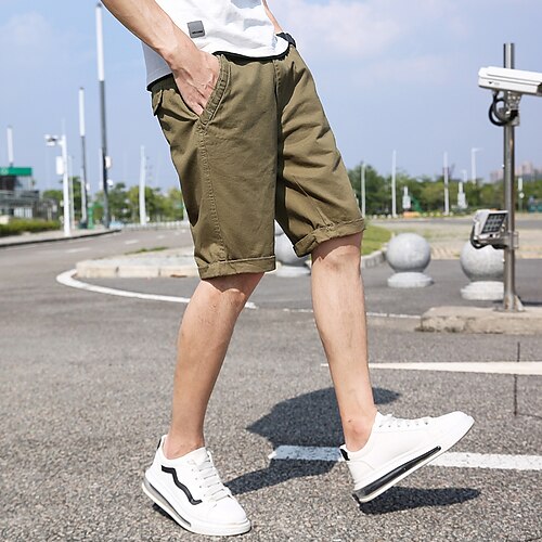 Men's Shorts Chino Shorts Cargo Shorts Pocket Short Pants Casual Daily Inelastic Plain Simple Cycling Breathable Mid Waist ArmyGreen Blue Black Grey Khaki 28 29 30 31 32
Men's Shorts Chino Shorts Cargo Shorts Pocket Short Pants Casual Daily Inelastic Plain Simple Cycling Breathable Mid Waist ArmyGreen Blue Black Grey Khaki 28 29 30 31 32