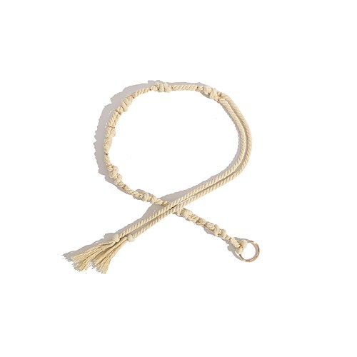 Women's Web Belt Skinny Belt Polyester Cotton O-ring Buckle Cord Wowen Braided O-ring Classic Cowboy Wedding Gift Beige
Women's Web Belt Skinny Belt Polyester Cotton O-ring Buckle Cord Wowen Braided O-ring Classic Cowboy Wedding Gift Beige