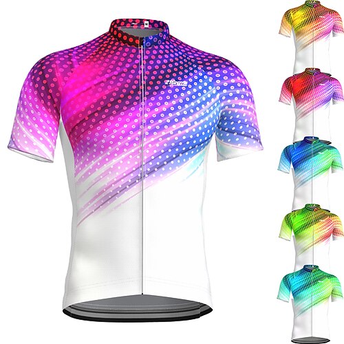 21Grams Per uomo Maglia da ciclismo Manica corta Bicicletta Superiore con 3 tasche posteriori Ciclismo da montagna Cicismo su strada Traspirante Traspirazione umidità Asciugatura rapida Strisce
21Grams Per uomo Maglia da ciclismo Manica corta Bicicletta Superiore con 3 tasche posteriori Ciclismo da montagna Cicismo su strada Traspirante Traspirazione umidità Asciugatura rapida Strisce
