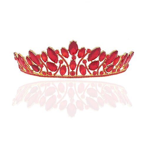 Cristallo / Lega Diademi della corona con Cristallo / strass 1 PC Matrimonio / Occasioni speciali Copricapo
Cristallo / Lega Diademi della corona con Cristallo / strass 1 PC Matrimonio / Occasioni speciali Copricapo