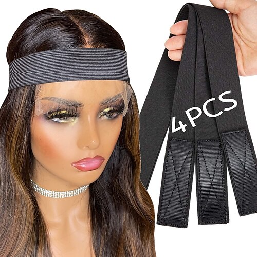 Melt Band for Wigs 4pcs Lace Melting Tape for Wig Elastic Tape Wig Tape Edge Lace Tape Wig Tape Elastic Edge Wrap Wig Mounting Accessories for Lace Front Lace Wig 3.5cm Width
Melt Band for Wigs 4pcs Lace Melting Tape for Wig Elastic Tape Wig Tape Edge Lace Tape Wig Tape Elastic Edge Wrap Wig Mounting Accessories for Lace Front Lace Wig 3.5cm Width