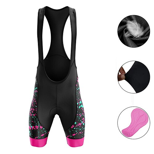 21Grams Women's Cycling Bib Shorts 3D Padded Shorts Bike Bib Shorts Mountain Bike MTB Road Bike Cycling Sports Graffiti 3D Pad Cycling Breathable Quick Dry Rose Red Polyester Spandex Clothing Apparel
21Grams Women's Cycling Bib Shorts 3D Padded Shorts Bike Bib Shorts Mountain Bike MTB Road Bike Cycling Sports Graffiti 3D Pad Cycling Breathable Quick Dry Rose Red Polyester Spandex Clothing Apparel