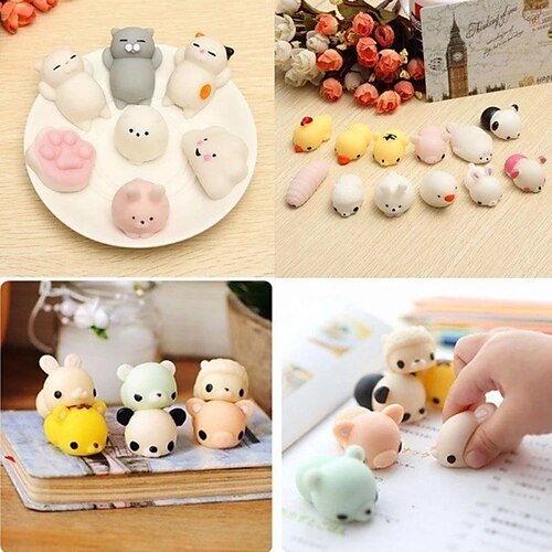 20/40/80Pcs Set Random Squeeze Toy Lot Slow Rising Fidget Toy Cute Animal Hand Toy Stress Relief Desk Decoration Gift For Friends
20/40/80Pcs Set Random Squeeze Toy Lot Slow Rising Fidget Toy Cute Animal Hand Toy Stress Relief Desk Decoration Gift For Friends