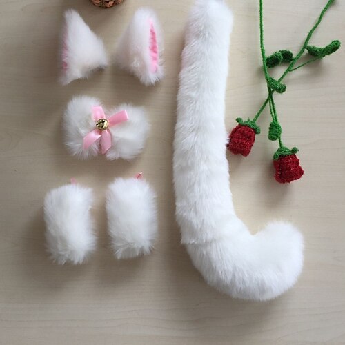 Cute Fox Animal Ears Lolita Maid JK Plush Cosplay Hair Accessories Fox Ears And Fox Tail Suit
Cute Fox Animal Ears Lolita Maid JK Plush Cosplay Hair Accessories Fox Ears And Fox Tail Suit