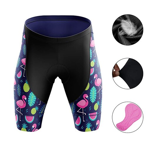 21Grams Women's Bike Shorts Cycling Padded Shorts Bike Padded Shorts / Chamois Mountain Bike MTB Road Bike Cycling Sports Flamingo 3D Pad Cycling Breathable Quick Dry Blue Polyester Spandex Clothing
21Grams Women's Bike Shorts Cycling Padded Shorts Bike Padded Shorts / Chamois Mountain Bike MTB Road Bike Cycling Sports Flamingo 3D Pad Cycling Breathable Quick Dry Blue Polyester Spandex Clothing