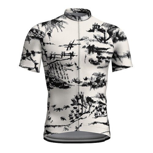 21Grams Men's Cycling Jersey Short Sleeve Bike Top with 3 Rear Pockets Mountain Bike MTB Road Bike Cycling Breathable Quick Dry Moisture Wicking Reflective Strips White Graphic Polyester Spandex
21Grams Men's Cycling Jersey Short Sleeve Bike Top with 3 Rear Pockets Mountain Bike MTB Road Bike Cycling Breathable Quick Dry Moisture Wicking Reflective Strips White Graphic Polyester Spandex