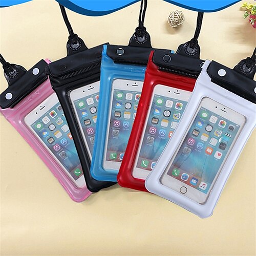 2 Pack Waterproof Phone Pouch Portable Shockproof Phone Case Dry Bag for For iPhone 13 Pro mini 12 11 XR Max Samsung Galaxy S22 S21 S20 FE Swimming Snorkeling Diving / Boating Up to 6.5 inch
2 Pack Waterproof Phone Pouch Portable Shockproof Phone Case Dry Bag for For iPhone 13 Pro mini 12 11 XR Max Samsung Galaxy S22 S21 S20 FE Swimming Snorkeling Diving / Boating Up to 6.5 inch