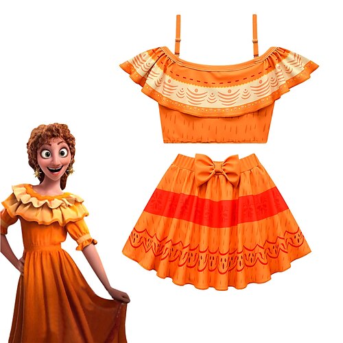 Inspired by Encanto Pepa Madrigal Anime Cosplay Costumes Japanese Cosplay Suits Top Skirt For Girls'
Inspired by Encanto Pepa Madrigal Anime Cosplay Costumes Japanese Cosplay Suits Top Skirt For Girls'