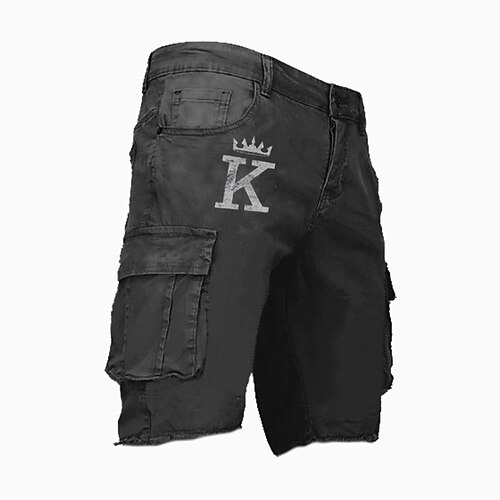 Men's Classic Style Fashion Shorts Cargo Shorts Pocket Print Short Pants Casual Daily Graphic Letter Comfort Breathable Mid Waist Black M L XL XXL 3XL
Men's Classic Style Fashion Shorts Cargo Shorts Pocket Print Short Pants Casual Daily Graphic Letter Comfort Breathable Mid Waist Black M L XL XXL 3XL
