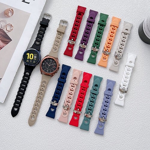 2 PCS Smart Watch Band for Samsung Galaxy Gear S3 Frontier Gear S3 Classic Watch 46mm Watch 3 41mm Watch 3 45mm 20mm 22mm Silicone Smartwatch Strap Matte Adjustable Elastic Sport Band Replacement
2 PCS Smart Watch Band for Samsung Galaxy Gear S3 Frontier Gear S3 Classic Watch 46mm Watch 3 41mm Watch 3 45mm 20mm 22mm Silicone Smartwatch Strap Matte Adjustable Elastic Sport Band Replacement