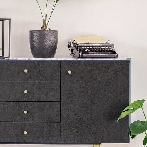 Cement deep ash Home Decoration Modern Wall Covering PVC / Vinyl Material Waterproof Fashion Solid color Self adhesive Wallpaper Room Wallcovering 30040cm
Cement deep ash Home Decoration Modern Wall Covering PVC / Vinyl Material Waterproof Fashion Solid color Self adhesive Wallpaper Room Wallcovering 30040cm