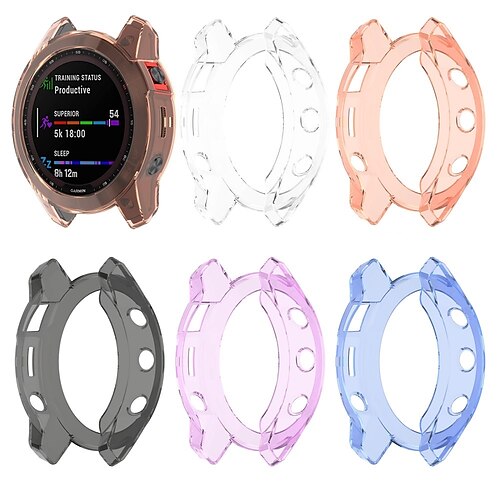 2 Pack Watch Case Compatible with Garmin Fenix 7X Scratch Resistant Ultra-thin HD Clear Soft TPU Watch Cover
2 Pack Watch Case Compatible with Garmin Fenix 7X Scratch Resistant Ultra-thin HD Clear Soft TPU Watch Cover