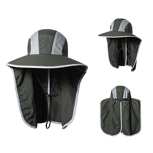 Men's Women's Sun Hat Fishing Hat Hiking Hat Boonie hat Wide Brim with Neck Flap Summer Outdoor Waterproof UV Sun Protection Sunscreen UV Protection Hat ArmyGreen Dark Grey Light Gray for Fishing
Men's Women's Sun Hat Fishing Hat Hiking Hat Boonie hat Wide Brim with Neck Flap Summer Outdoor Waterproof UV Sun Protection Sunscreen UV Protection Hat ArmyGreen Dark Grey Light Gray for Fishing