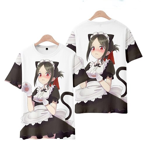 Inspired by Kaguya-sama: Love is War Fujiwara Chika Shinomiya Kaguya Cosplay Costume T-shirt 100% Polyester Pattern Harajuku Graphic Kawaii T-shirt For Men's / Women's / Couple's
Inspired by Kaguya-sama: Love is War Fujiwara Chika Shinomiya Kaguya Cosplay Costume T-shirt 100% Polyester Pattern Harajuku Graphic Kawaii T-shirt For Men's / Women's / Couple's