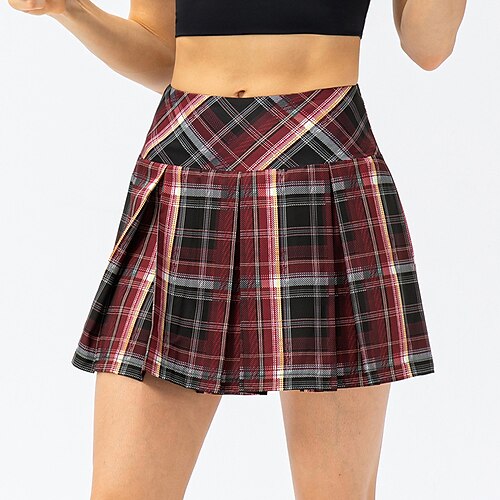 Per donna Gonna da corsa Gonna da tennis A pieghe 2 in 1 Pantaloni Sportivo Athleisure Elastene Traspirante Traspirazione umidità Elasticizzato Fitness Allenamento in palestra Corsa abbigliamento
Per donna Gonna da corsa Gonna da tennis A pieghe 2 in 1 Pantaloni Sportivo Athleisure Elastene Traspirante Traspirazione umidità Elasticizzato Fitness Allenamento in palestra Corsa abbigliamento