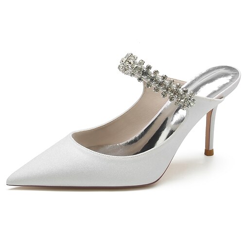 Mulheres Sapatos De Casamento Sapatos de vestir Casamento Festa Saltos de casamento Verão Pedrarias Salto Agulha Dedo Apontado Elegante Clássico Gliter Mocassim Cor Sólida Branco Prateado Champanhe
Mulheres Sapatos De Casamento Sapatos de vestir Casamento Festa Saltos de casamento Verão Pedrarias Salto Agulha Dedo Apontado Elegante Clássico Gliter Mocassim Cor Sólida Branco Prateado Champanhe
