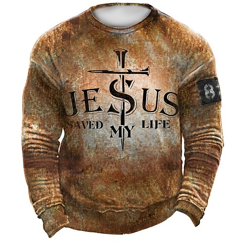 Men's Unisex Sweatshirt Pullover Graphic Prints Letter Print Daily Sports 3D Print Casual Vintage Hoodies Sweatshirts Khaki Orange
Men's Unisex Sweatshirt Pullover Graphic Prints Letter Print Daily Sports 3D Print Casual Vintage Hoodies Sweatshirts Khaki Orange