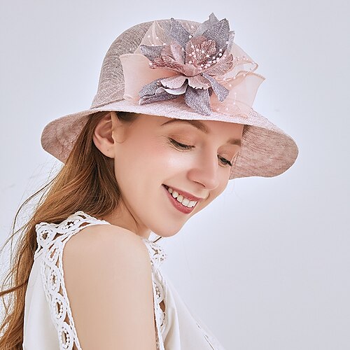 Women's Classic Timeless Straw Hat Sun Hat Party Dailywear Holiday Floral Floral Beige Gray Hat Portable Windproof Comfort
Women's Classic Timeless Straw Hat Sun Hat Party Dailywear Holiday Floral Floral Beige Gray Hat Portable Windproof Comfort