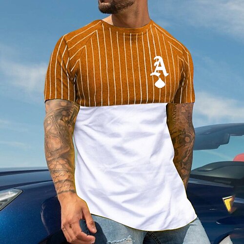 Men's Unisex T shirt 3D Print Graphic Poker Crew Neck Street Daily Print Short Sleeve Tops Casual Designer Big and Tall Sports Yellow
Men's Unisex T shirt 3D Print Graphic Poker Crew Neck Street Daily Print Short Sleeve Tops Casual Designer Big and Tall Sports Yellow