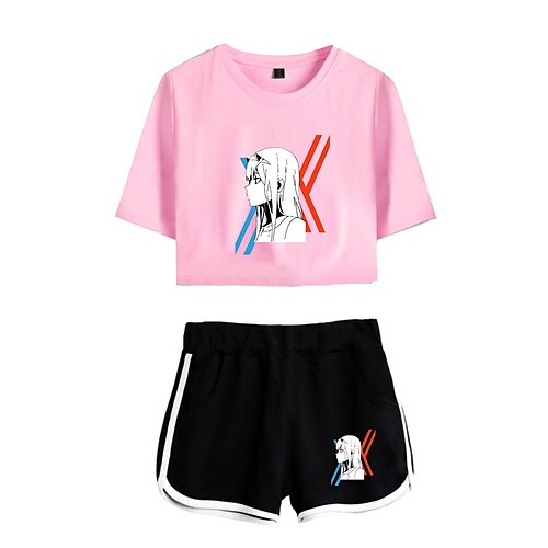 Inspired by Darling in the Franxx 02 Zero Two Outfits Crop Top 100% Polyester Anime Harajuku Graphic Shorts For Women's
Inspired by Darling in the Franxx 02 Zero Two Outfits Crop Top 100% Polyester Anime Harajuku Graphic Shorts For Women's