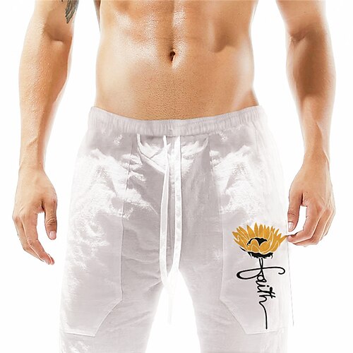 Men's Stylish Designer Straight Shorts Elastic Waist Print Short Pants Sports Outdoor Daily Graphic Prints Sunflower Cotton Blend Comfort Breathable Mid Waist Green White Khaki Brown M L XL XXL 3XL
Men's Stylish Designer Straight Shorts Elastic Waist Print Short Pants Sports Outdoor Daily Graphic Prints Sunflower Cotton Blend Comfort Breathable Mid Waist Green White Khaki Brown M L XL XXL 3XL