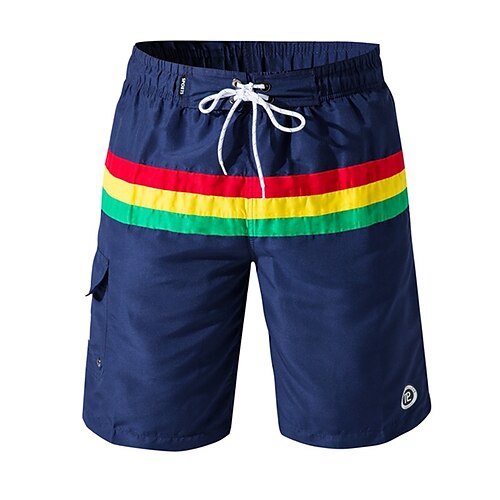 Men's Swim Shorts Swim Trunks Board Shorts Drawstring Elastic Waist Print Comfort Breathable Knee Length Casual Daily Beach Fashion Streetwear Black Deep Blue Micro-elastic
Men's Swim Shorts Swim Trunks Board Shorts Drawstring Elastic Waist Print Comfort Breathable Knee Length Casual Daily Beach Fashion Streetwear Black Deep Blue Micro-elastic